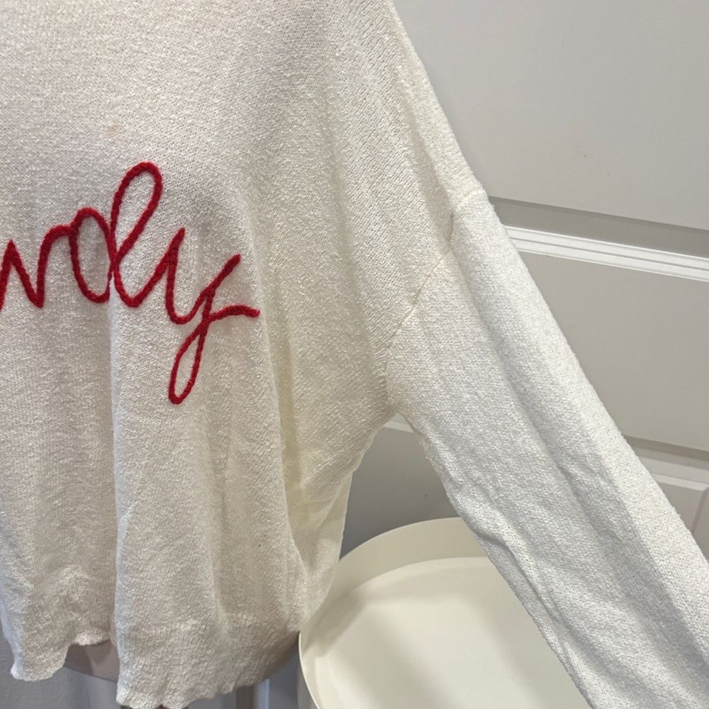 Show Me Your MuMu WoodsySweater with Howdy Graphic - Picture 4 of 9